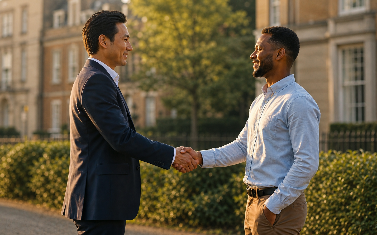 Handshake Between Two People-1